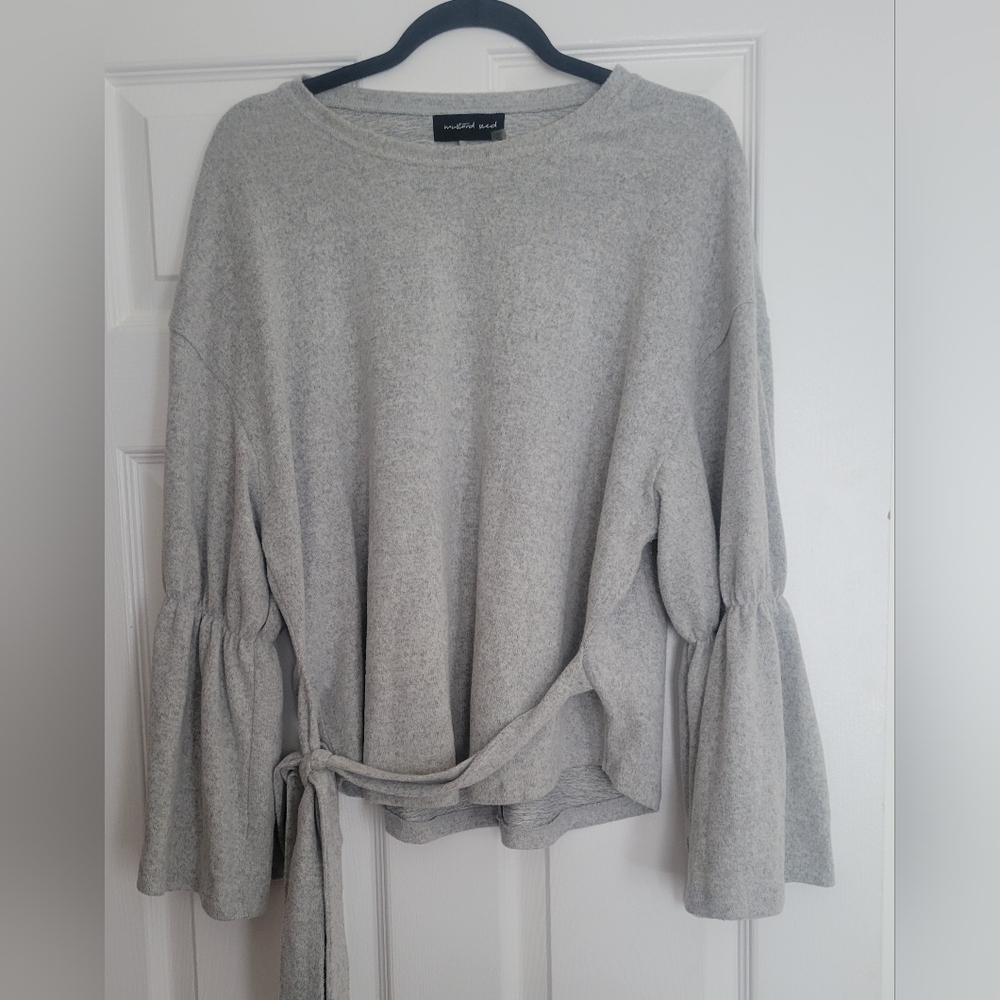 Cute Mustard Seed Blouse. Oversized. S but fits M/L. Like NEW.